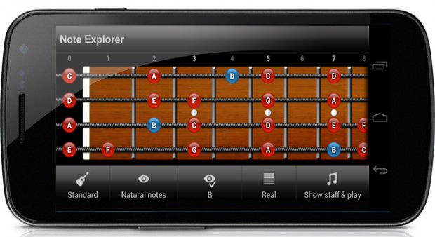 Bass Guitar Note Trainer for Android