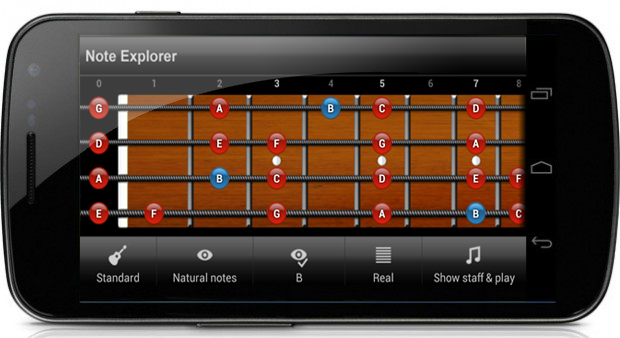 Bass Guitar Note Trainer
